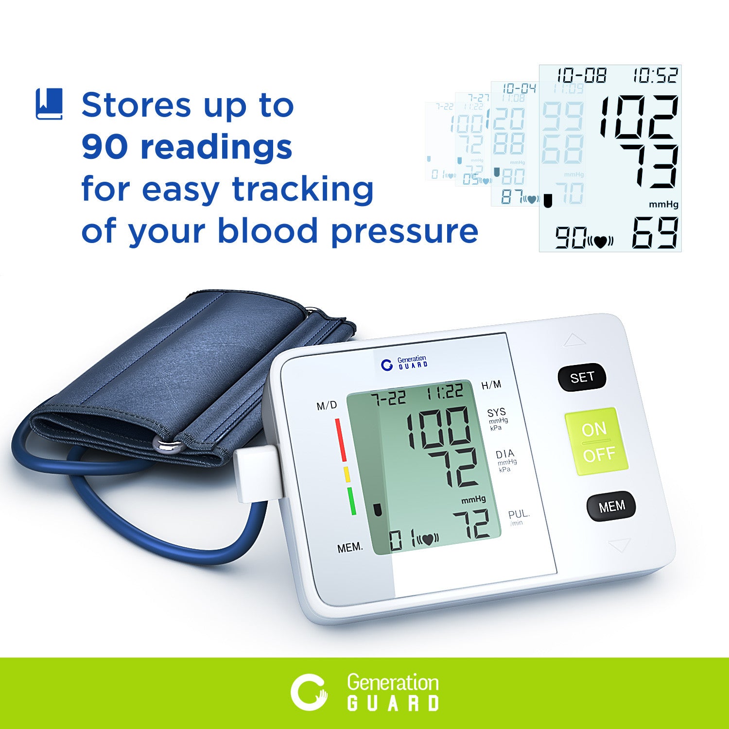 Clinical Wrist Blood Pressure Monitor – Generation Guard